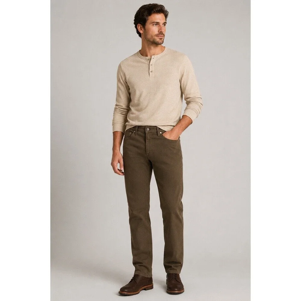 Levi’s 511 Slim Fit Jeans Men’s 30x32 Olive Green Stretch Denim Pants Cotton